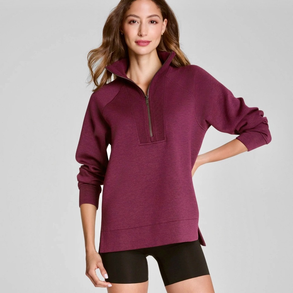 SPANX AirEssentials® Brushed
Half Zip Tunic
